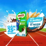 Thùng Sữa lúa mạch Nestle MILO ít đường (48 Hộp x 180ml) - Ảnh 6