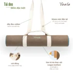 Túi đeo thảm yoga cao cấp - Ảnh 3